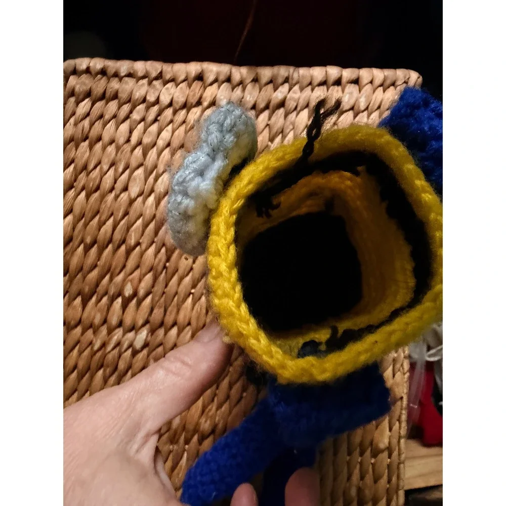 Handmade crochet water